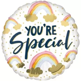You're Special Painted Rainbow Balloon