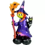 Scary Witch AirLoonz Balloon
