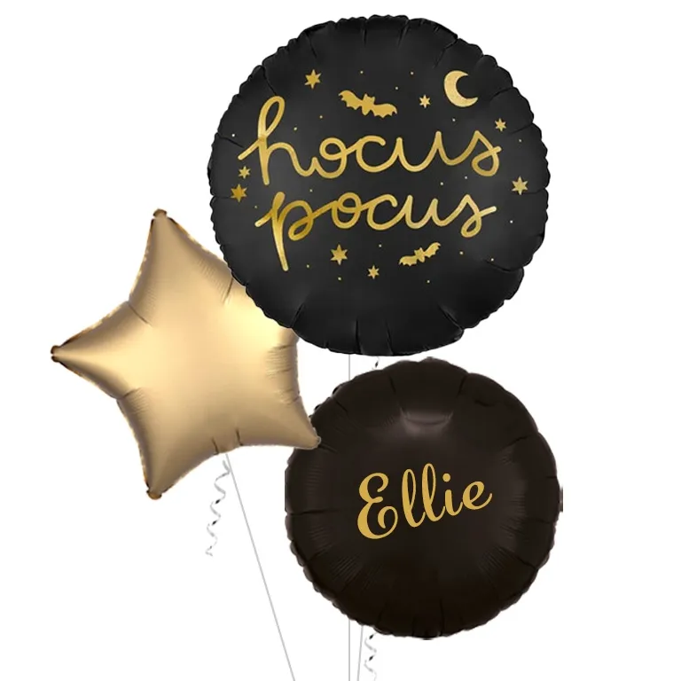 Hocus Pocus Black Foil Balloon