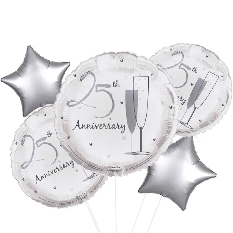 25th Anniversary Foil Balloon
