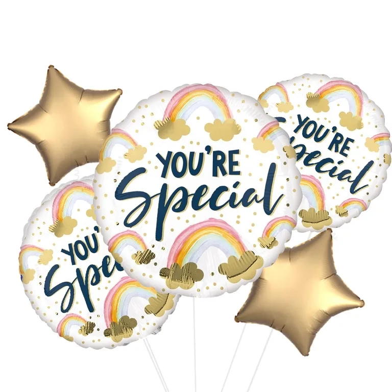 You're Special Painted Rainbow Balloon