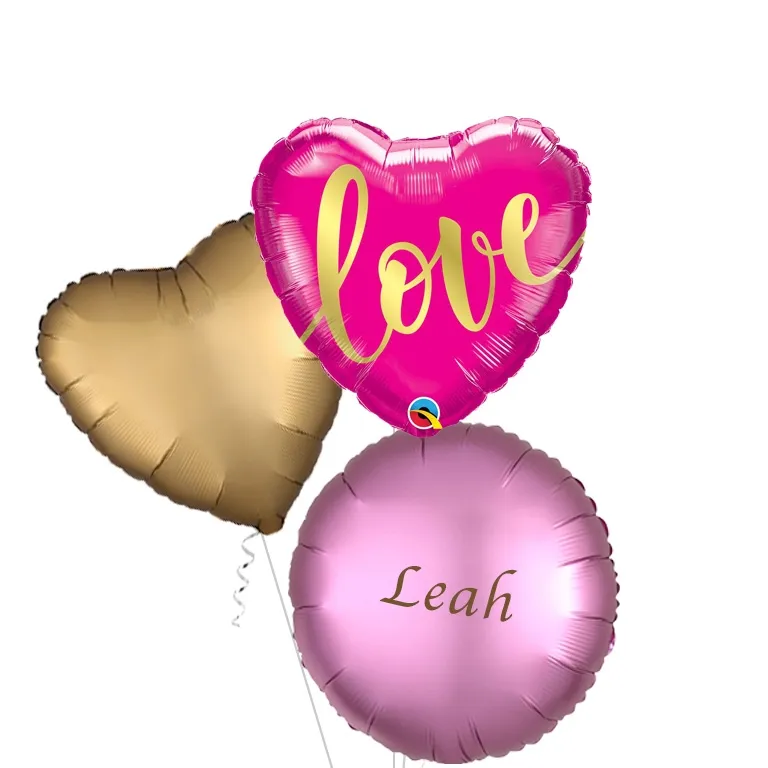 Love Gold Foil Balloon