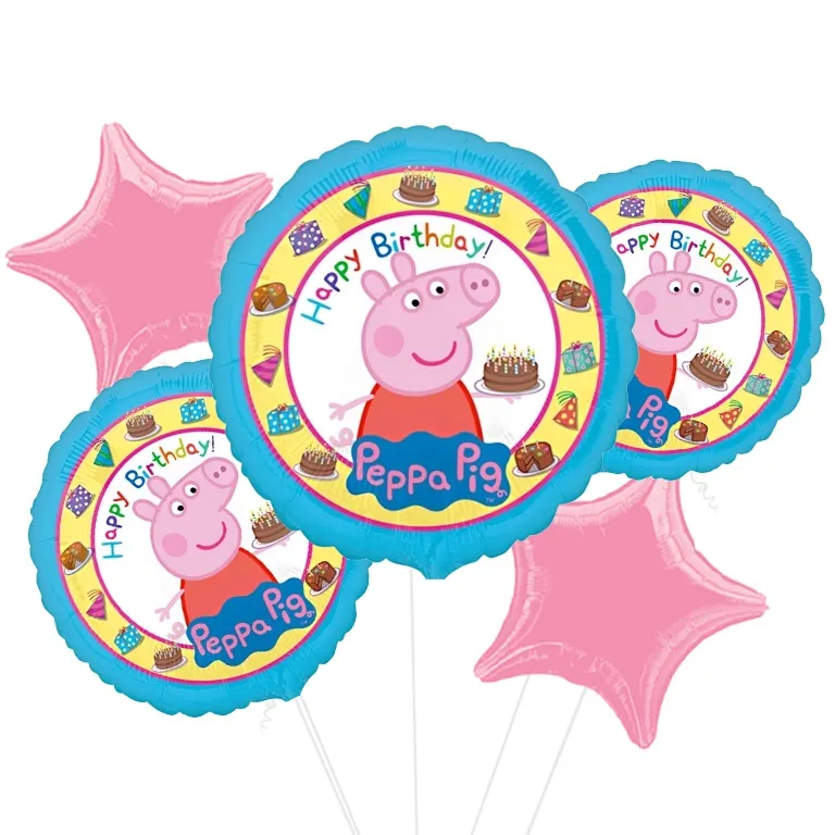 Peppa Pig Happy Birthday Balloon