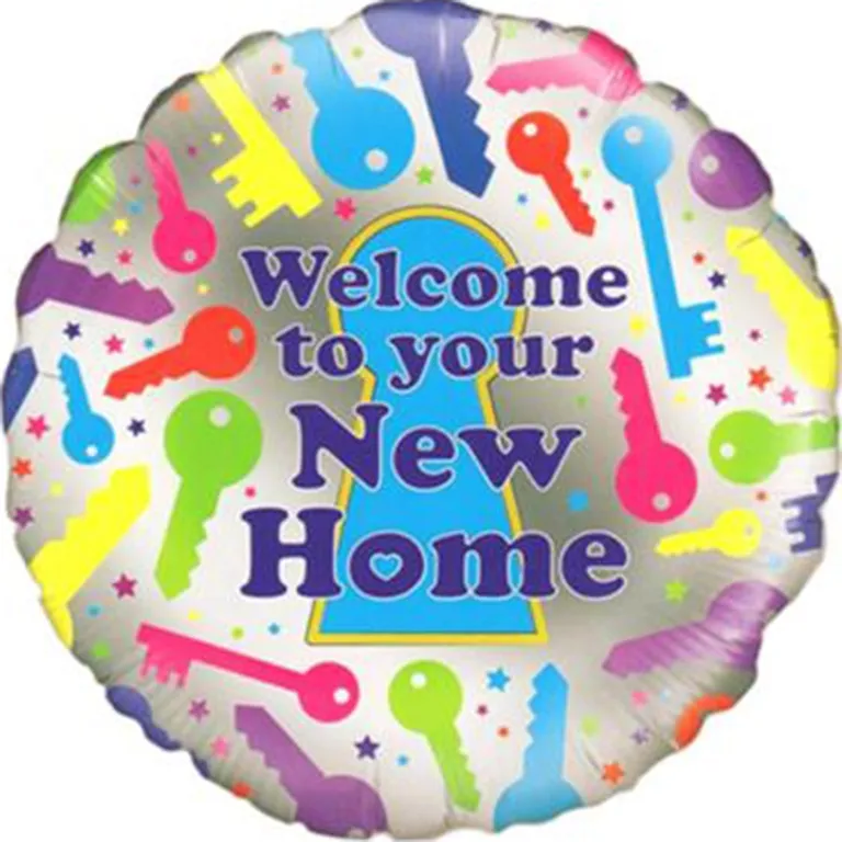 Welcome to Your New Home Balloon