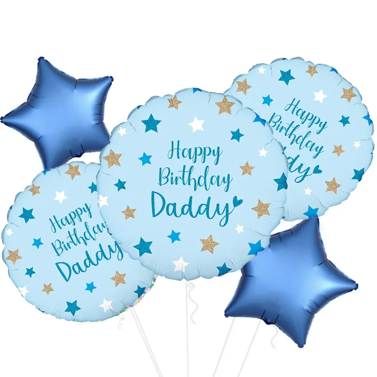 Happy Birthday Daddy Foil Balloon 