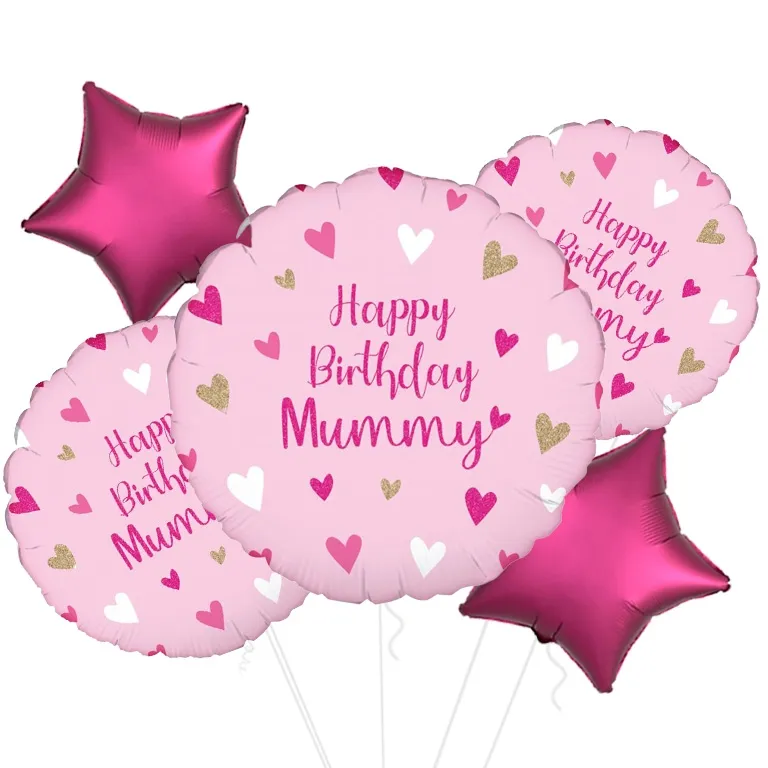 Happy Birthday Mummy Foil Balloon 