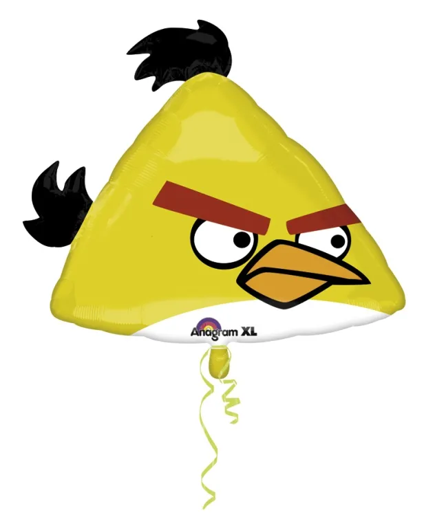 Large Angry Birds Yellow Balloons