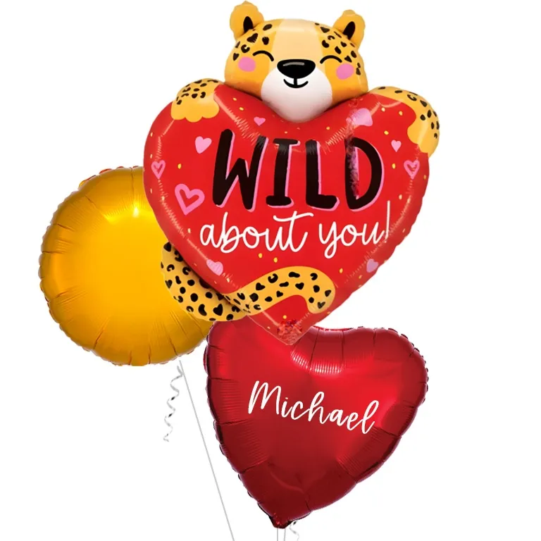 Supershape Wild About You Cheetah Foil Balloon