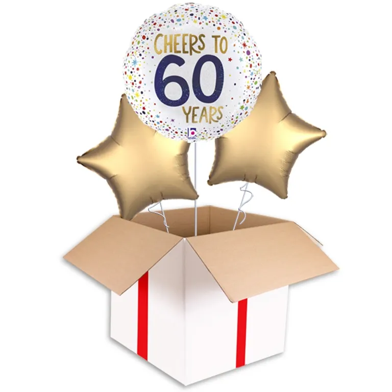 Cheers To 60 Rainbow Balloon