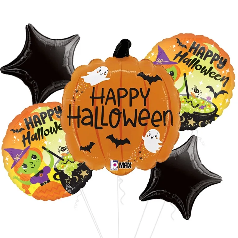 Happy Halloween Pumpkin Fun Foil Balloon