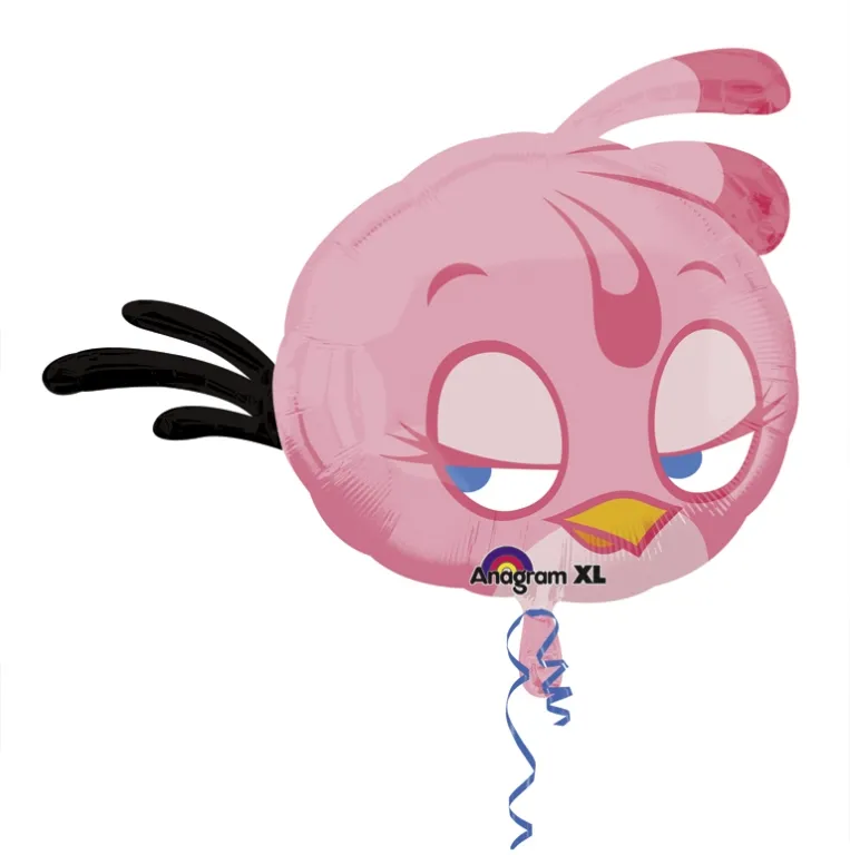 Large Angry Birds Pink Balloons
