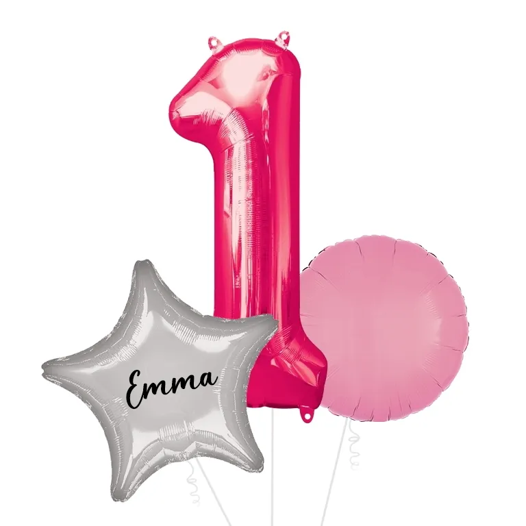 Large Pink Shape Balloon No 1