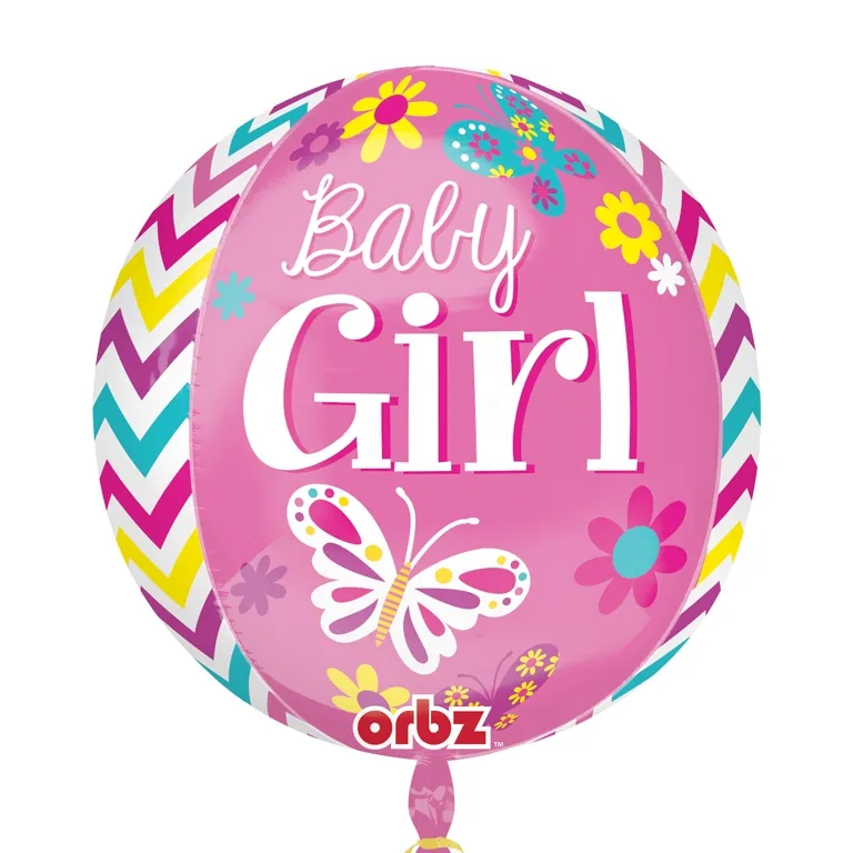 Beautiful Baby Girl - Orbz Balloons