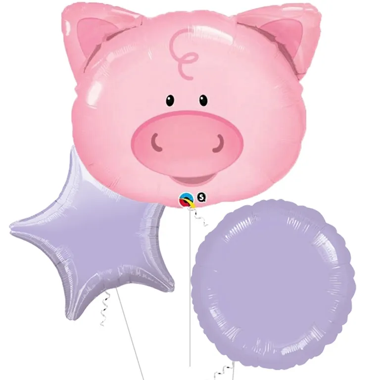 Playful Pig Supershape Balloon