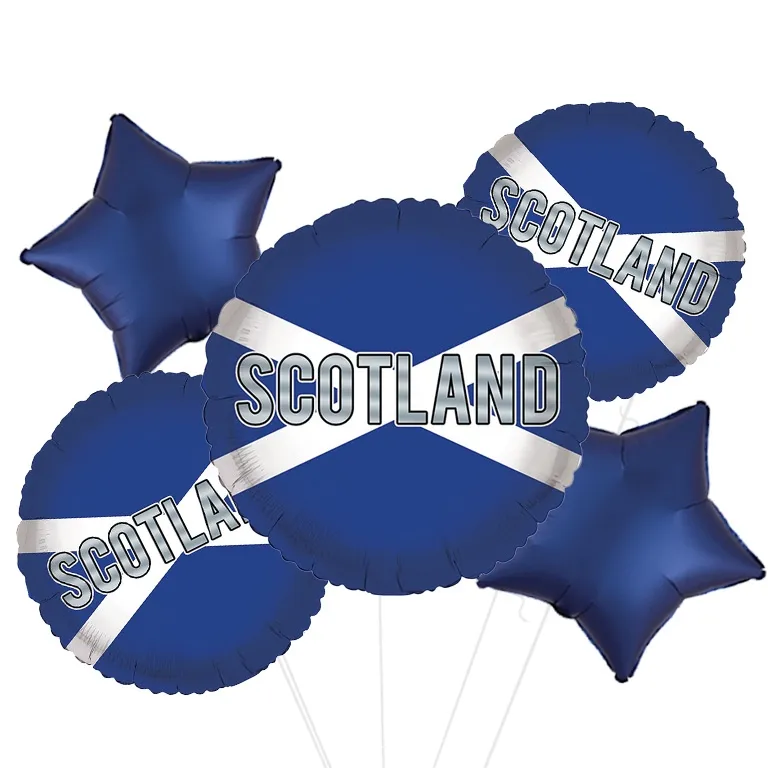 Scotland Flag Foil Balloon