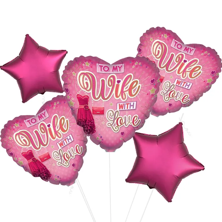 Special Celebration Wife Foil Balloon
