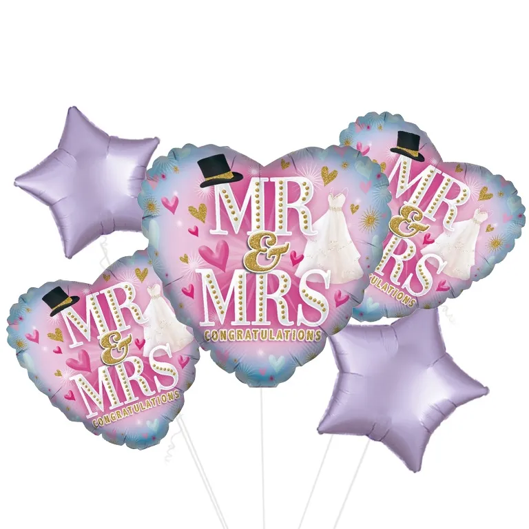 Special Celebrations Mr & Mrs Foil Balloon