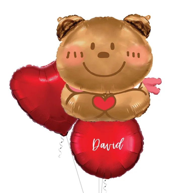 Cute Love Bear Supershape Foil Balloon