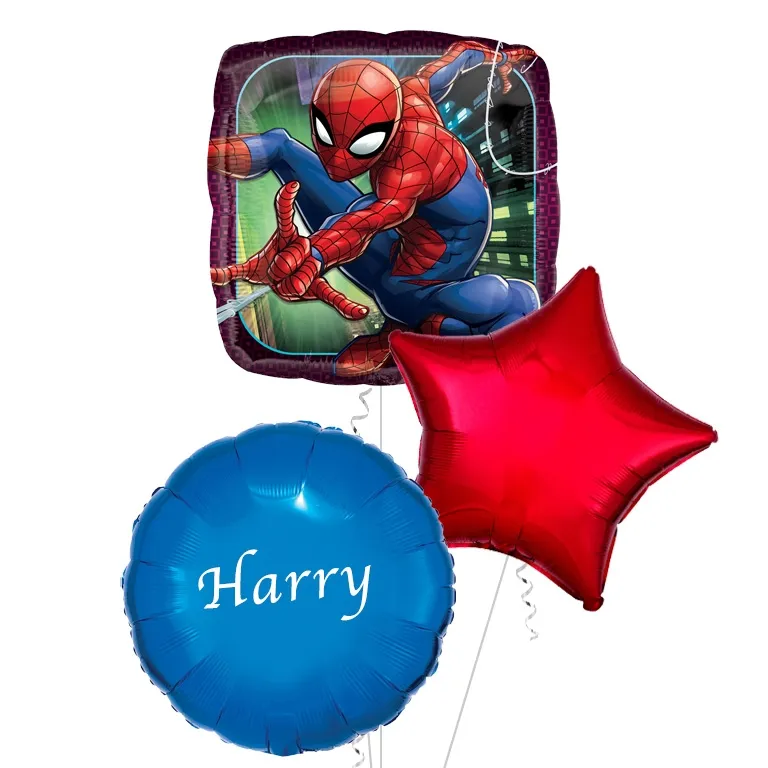 Spiderman Animated Square Foil Balloon