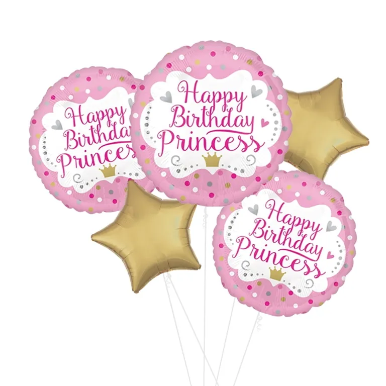 Happy Birthday Princess Balloon