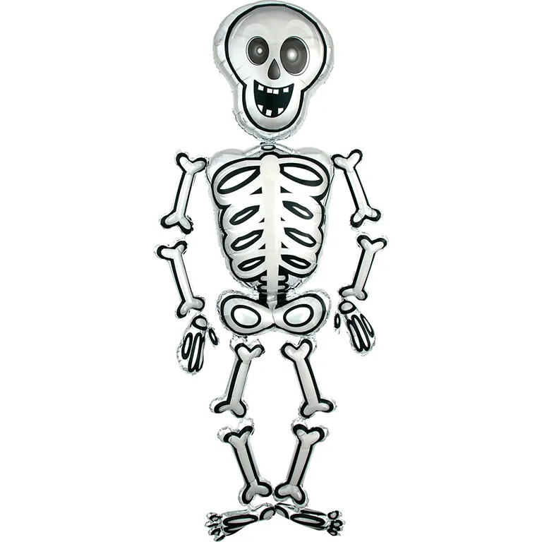 George the Skeleton Halloween Airwalker Balloon