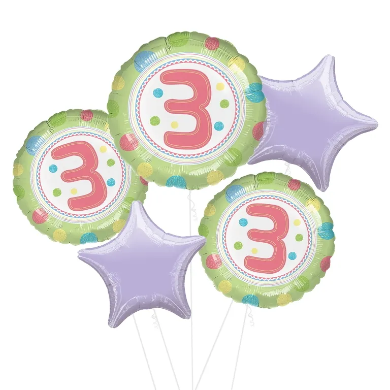 SpotOn 3rd Happy Birthday Balloon