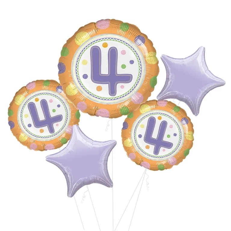 SpotOn 4th Happy Birthday Balloon