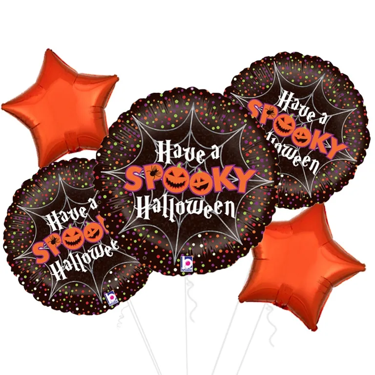 Spooky Halloween Holographic Foil Balloon