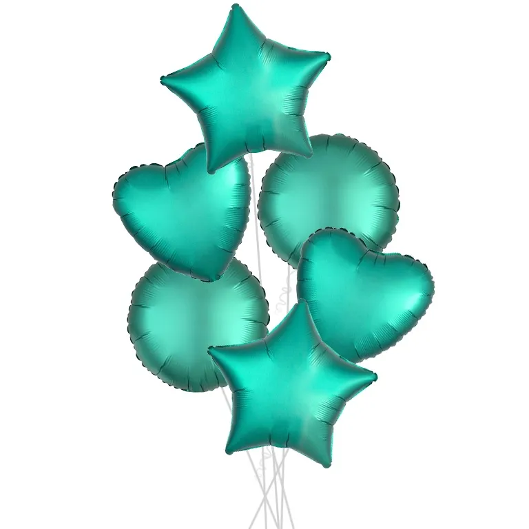 Jade Satin Party Bouquets