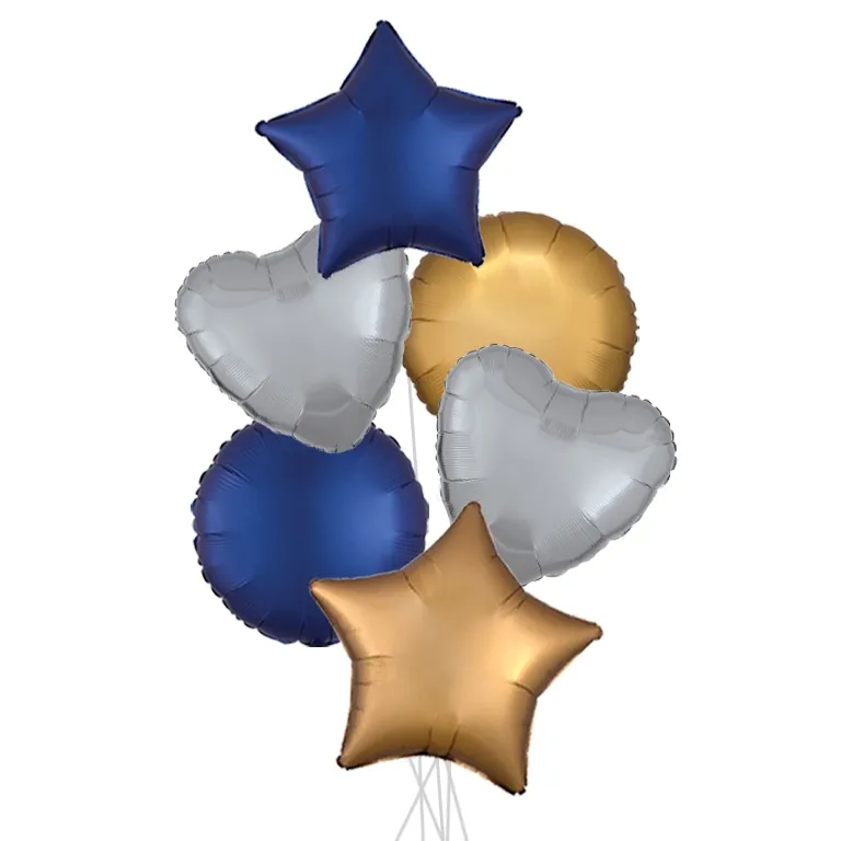 Natical Mix Satin Party Bouquets