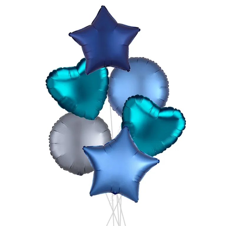 Carribean Mix Satin Party Bouquets