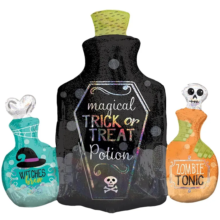 Magic Potion Holographic Supershape Balloon