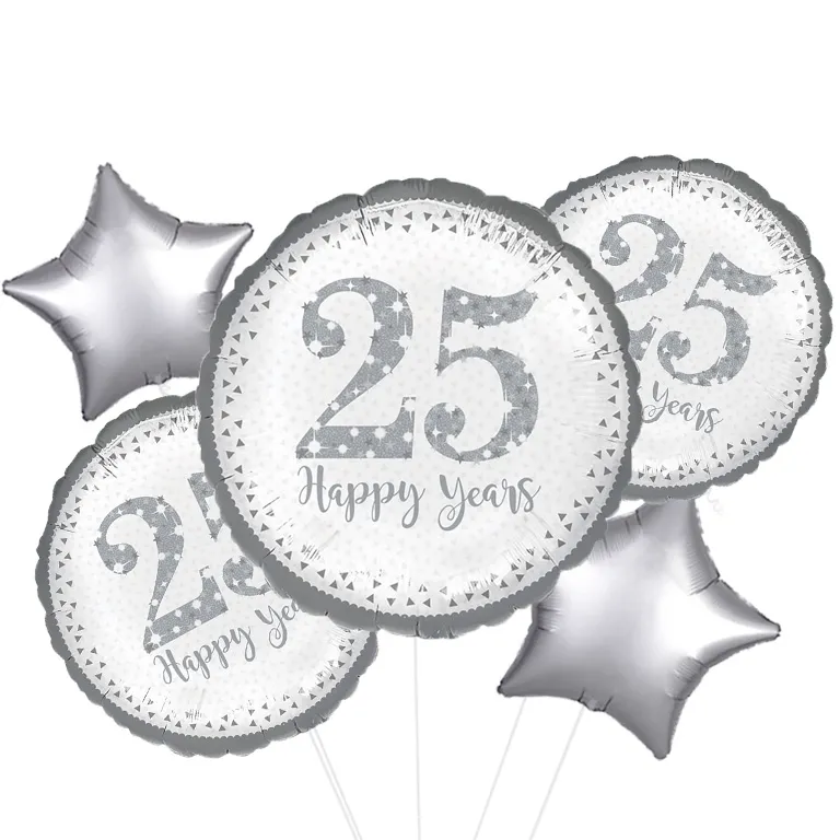 25 Happy Years Anniversary Balloon