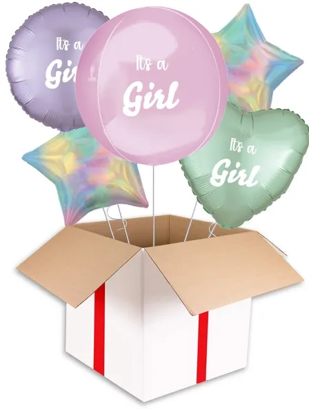 Personalised Pink Orbz Balloon