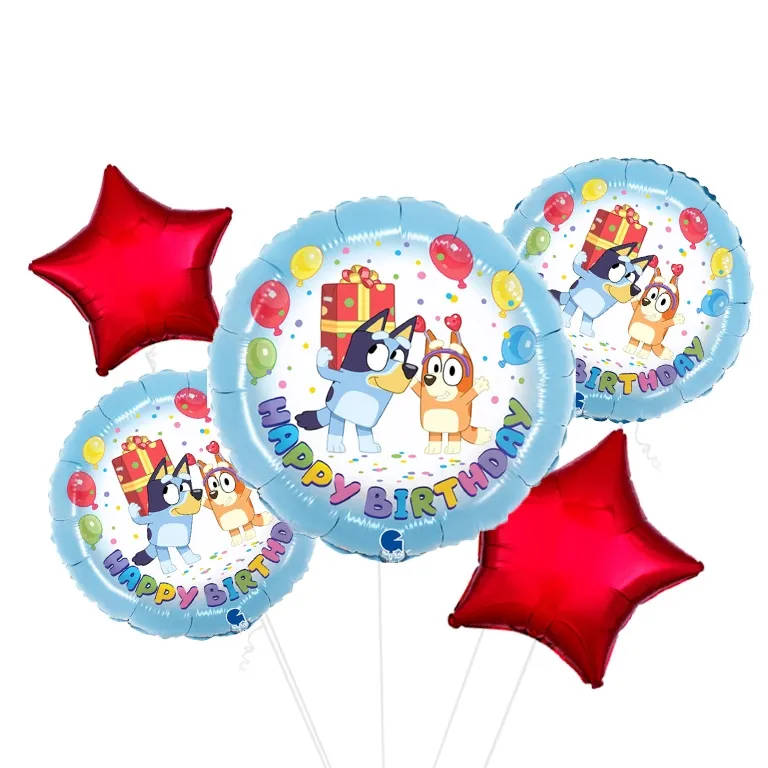Bluey Birthday Foil Balloon