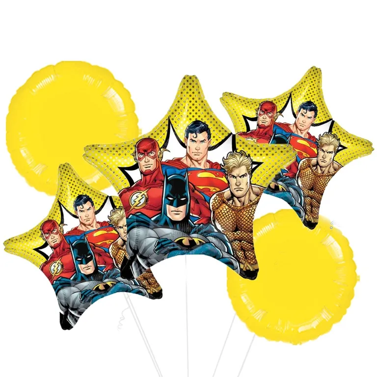 Justice League Star Foil Balloon