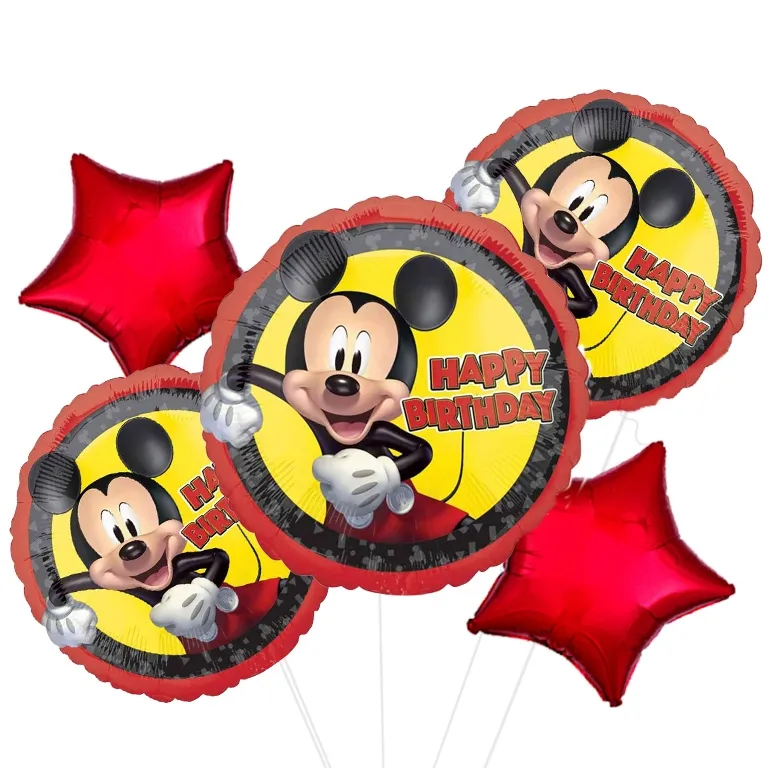 Mickey Mouse Forever Happy Birthday Foil Balloon