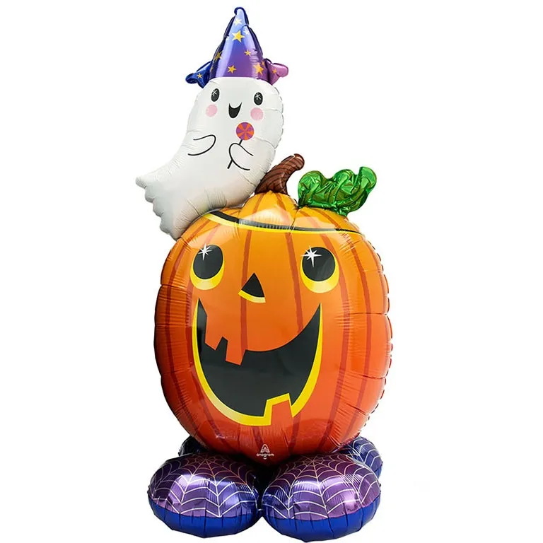 Pumpkin and Ghost AirLoonz Balloon