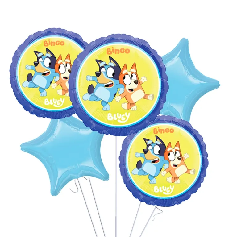 Bluey Round Foil Balloon