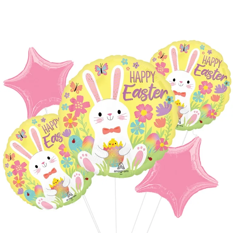 Happy Easter Bunny Love Foil Balloon