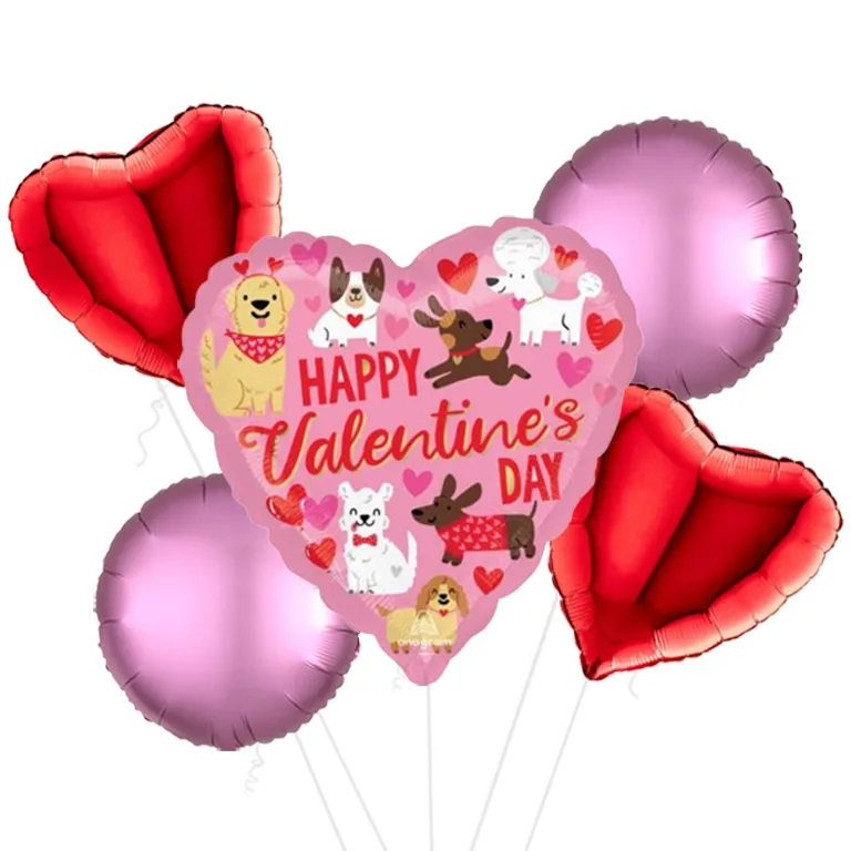 Valentines Doggone Cute Foil Balloon