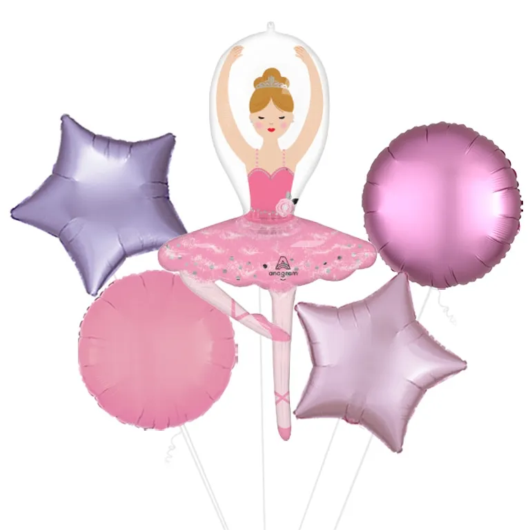 Ballerina Girl Supershape Foil Balloon