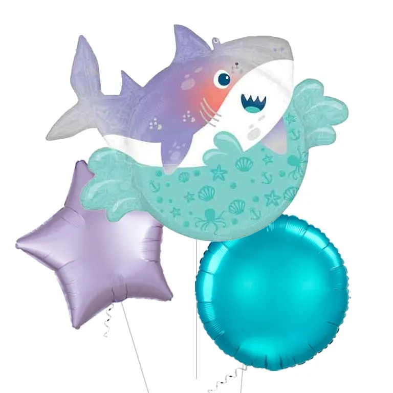 Shark Party Roly Polies Balloon