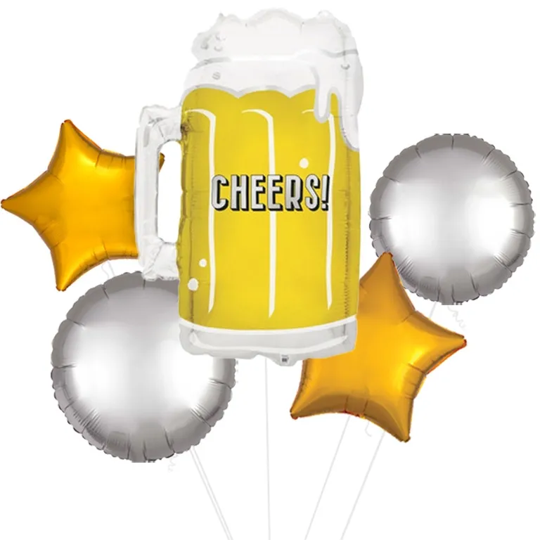 Cheers Beer Mug Foil Balloon