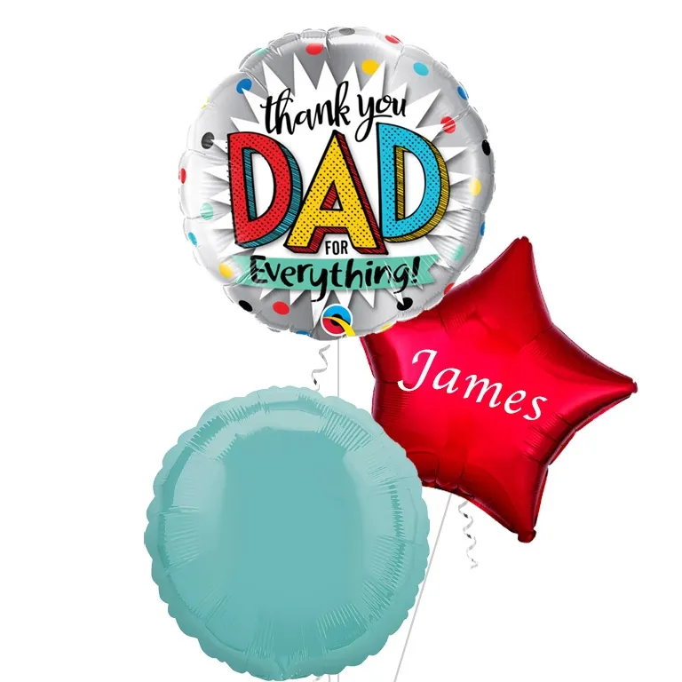 Thank You Dad for Everything Balloon