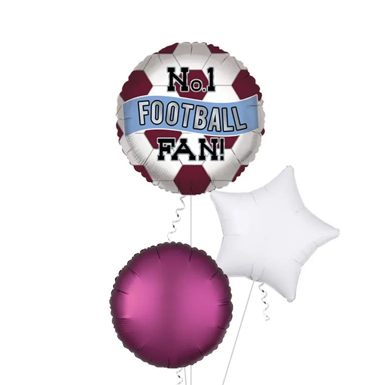 No. 1 Football Fan Foil Balloon