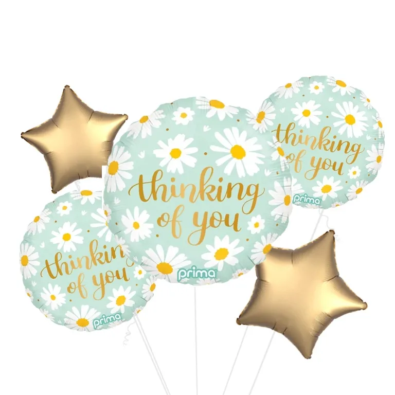 Thinking of You Daisies Foil Balloon