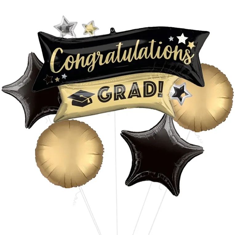 Congratulations Grad Supershape Banner Balloon