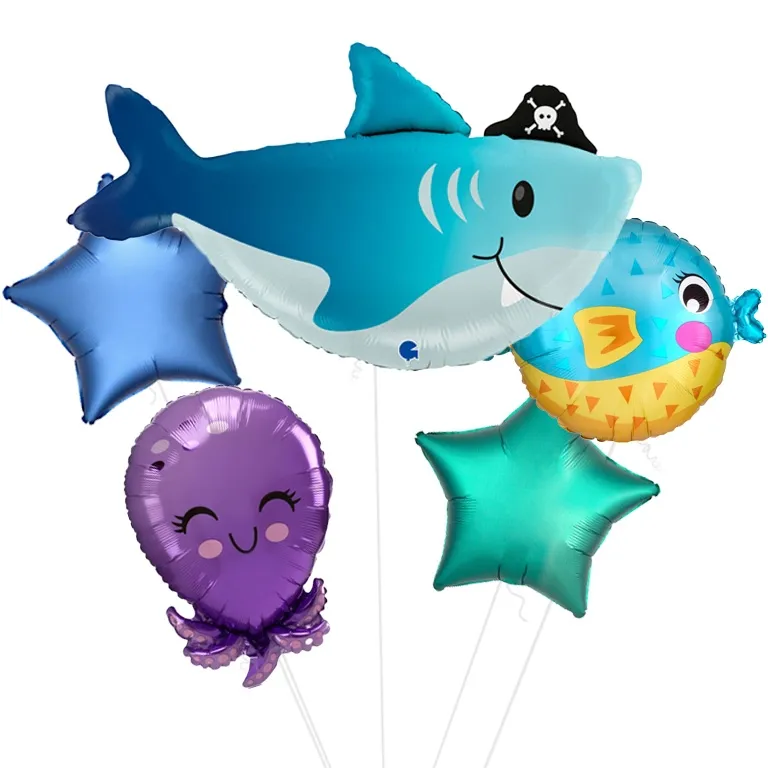 Sea Life Shark Balloon Bouquet