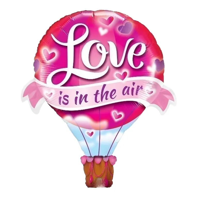 Love Is In The Air Supershape Balloon